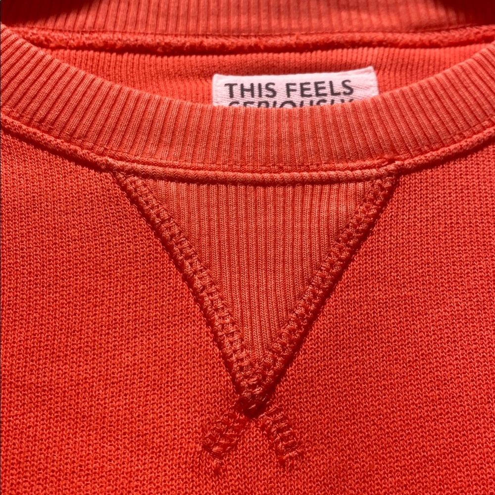 This Feels Seriously Lived-in By American Eagles Sweater Crew Neck - S - Picture 3 of 6